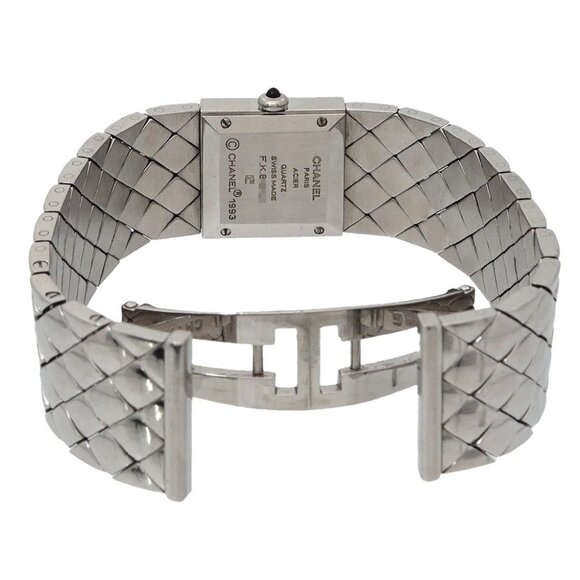 CHANEL Matelasse H0009 Quartz Black Dial Ladies Wrist Watch 90287179 - Picture 2 of 6